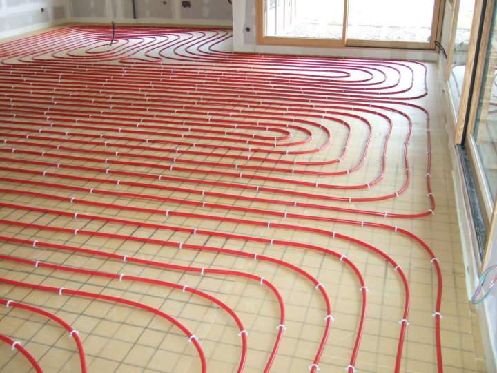 Plancher chauffant Cantal